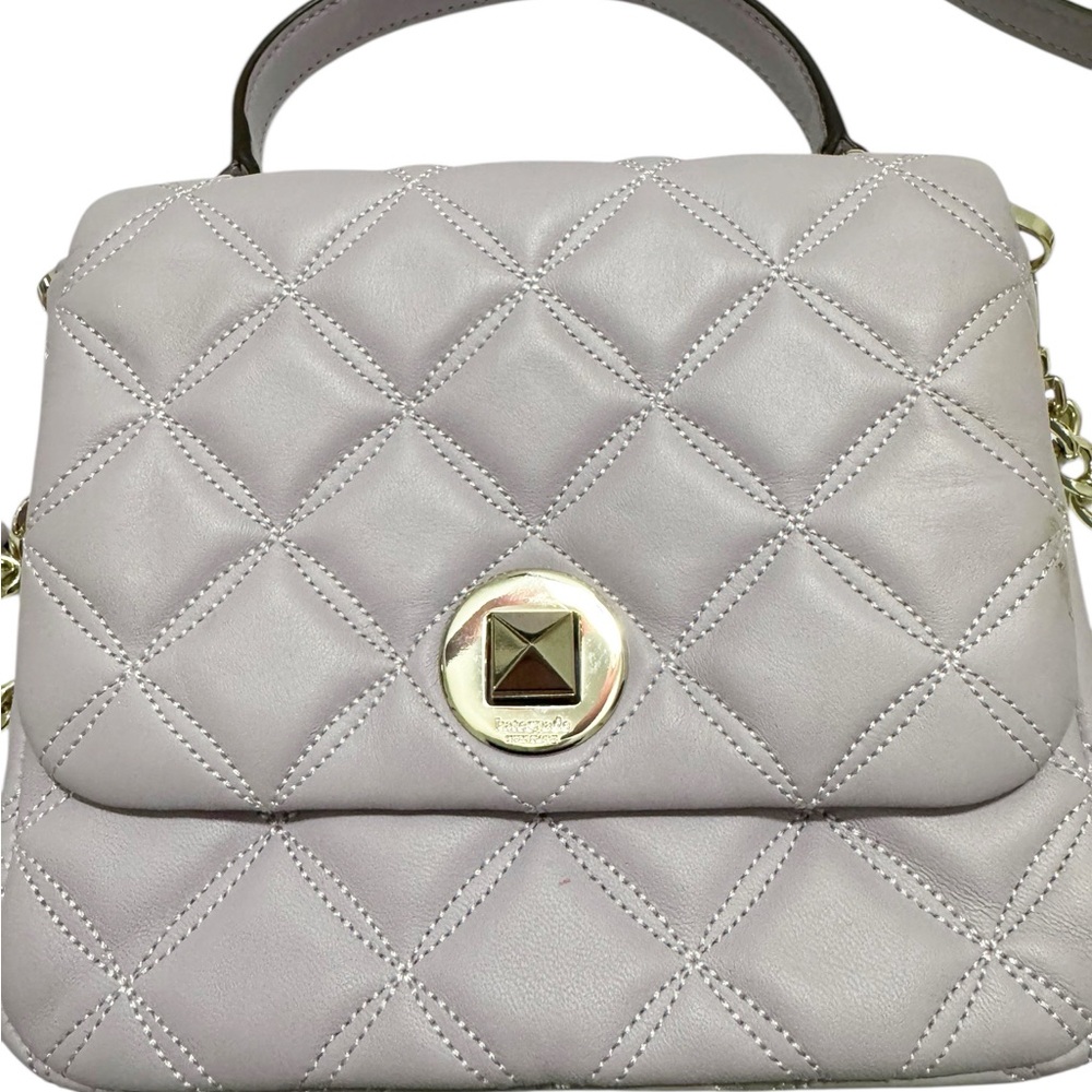 Kate Spade Natalia Quilted Square Bag Lavender - Picture 4 of 16